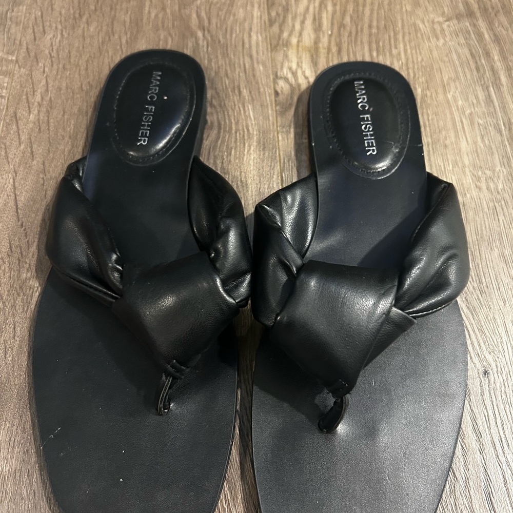 Marc Fisher Black Women's Sandals Size 7